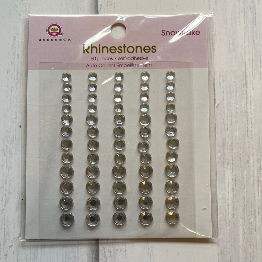Queen & Co Rhinestone Bling Bundle | Craft Embellishment - Picture 6 of 7
